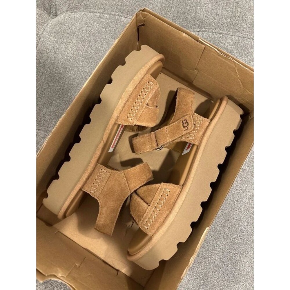 UGG Sungaze Suede Leather Sandals $120